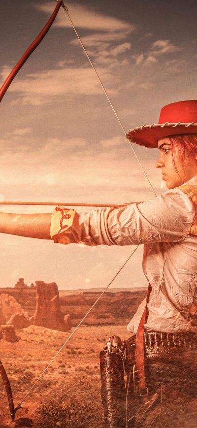 Fond d'écran iPhone Red Dead Redemption Cosplay 8k