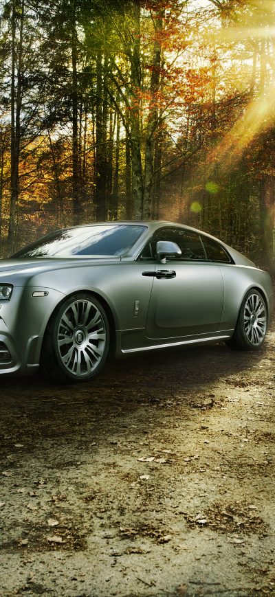 Fond d'écran iPhone Spofec Rolls Royce Wraith 4k