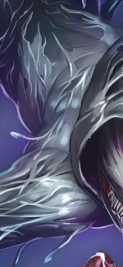 Fond d'écran iPhone Venom Spider Girl 4k