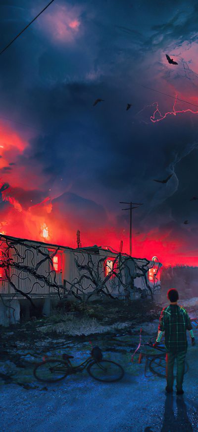 Fond d'écran iPhone 2022 Stranger Things Season 4 5k