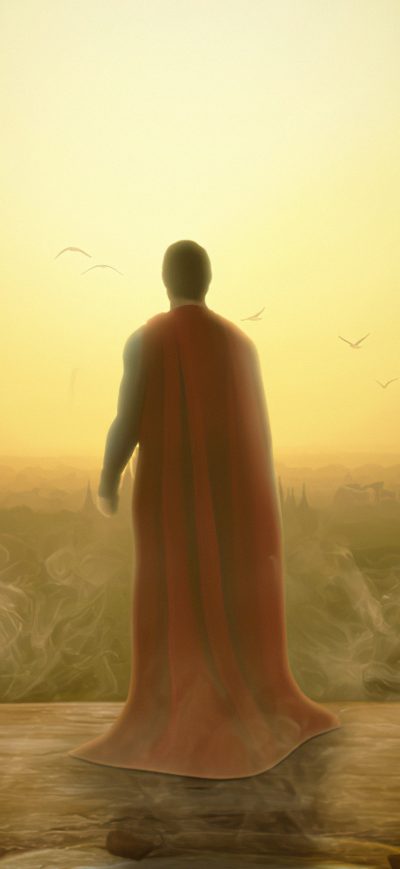 Fond d'écran iPhone Knightmare Superman 5k