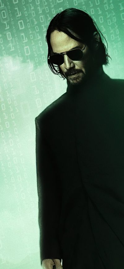 Fond d'écran iPhone The Matrix Resurrections 4k