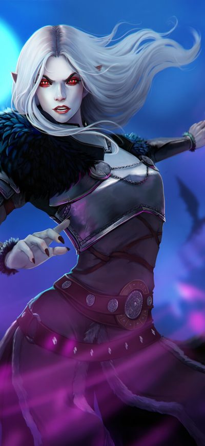 Fond d'écran iPhone Dark Knight Girl 4k