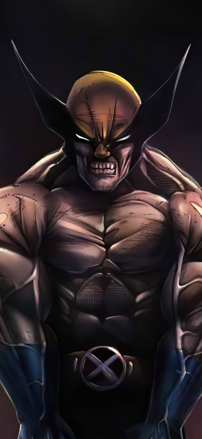 Fond d'écran iPhone Wolverine Comic Book Art 5k
