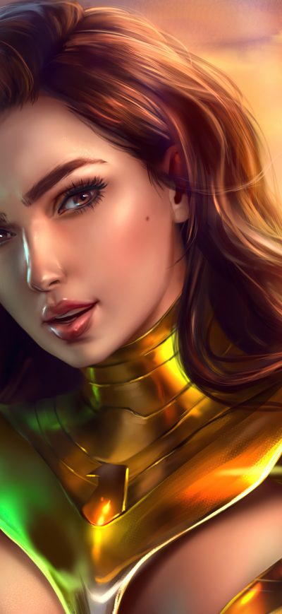 Fond d'écran iPhone Wonder Woman 1984 Fan Made Artwork