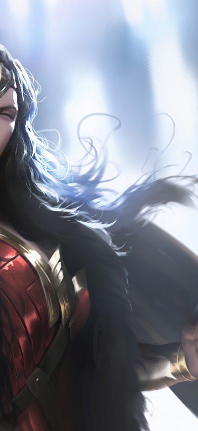 Fond d'écran iPhone Wonder Woman 2020 4kartwork