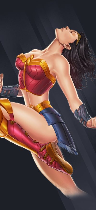 Fond d'écran iPhone Wonder Woman Dc Fandome 4k