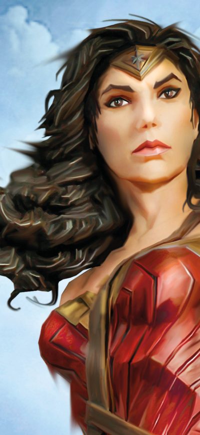 Fond d'écran iPhone Wonder Woman Coming 4k 2020