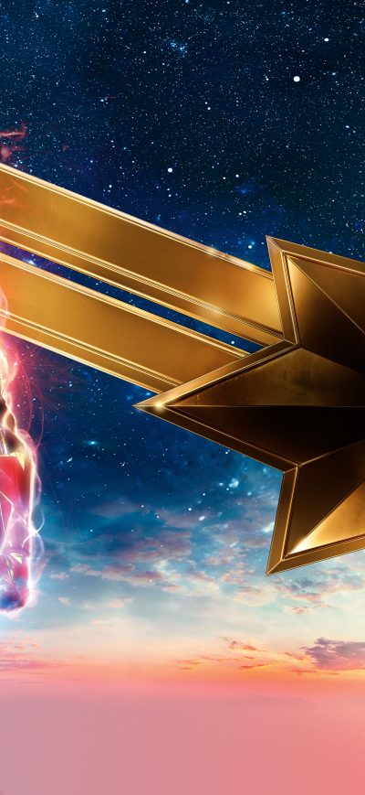 Fond d'écran iPhone Captain Marvel Movie 2019 12k
