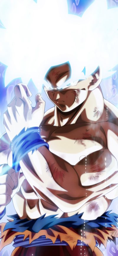 Fond d'écran iPhone Goku Dragon Ball Super Anime 5k Fan Made