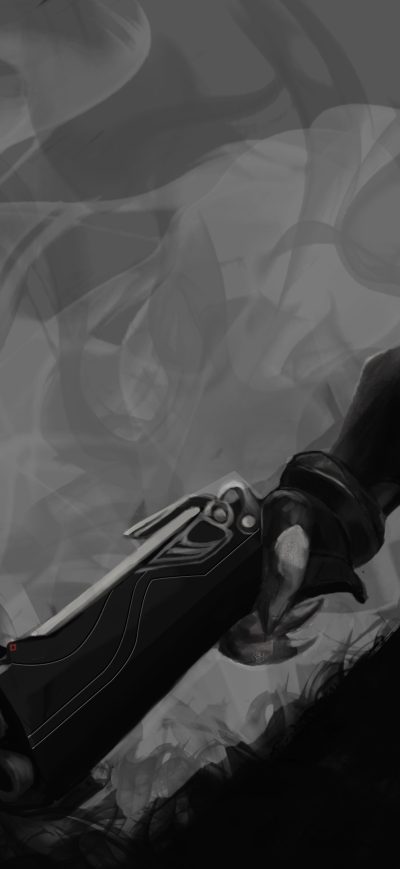 Fond d'écran iPhone Reaper Overwatch 4k