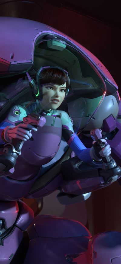 Fond d'écran iPhone DVa Overwatch Video Game 5k