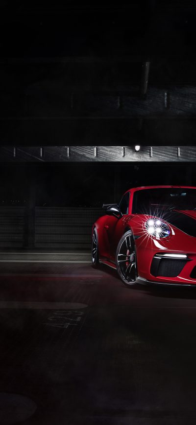 Fond d'écran iPhone TechArt Porsche 911 GT3 2018