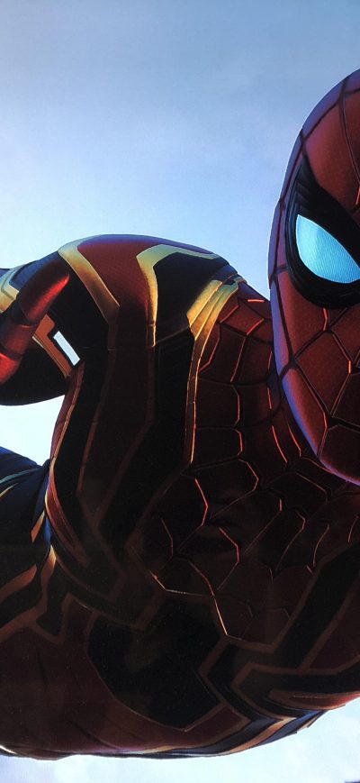 Fond d'écran iPhone Spiderman Iron Stark Suit