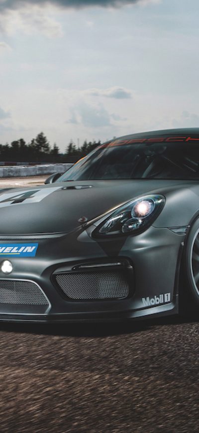 Fond d'écran iPhone 2017 Porsche Cayman Gt4 Clubsport