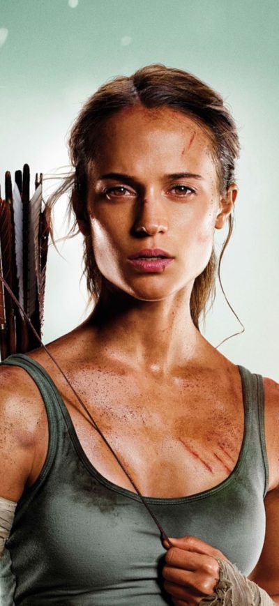 Fond d'écran iPhone Tomb Raider 2018 Alicia Vikander HD