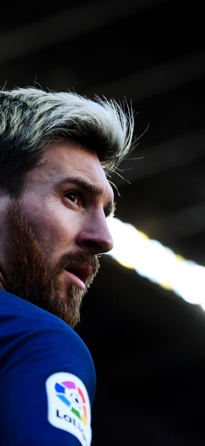 Fond d'écran iPhone Lionel Messi 5k 2018