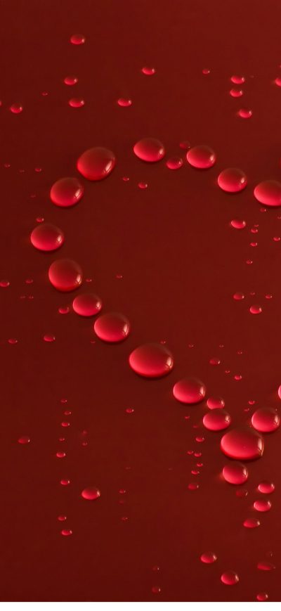 Fond d'écran iPhone Heart Made Of Water Drops