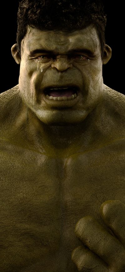 Fond d'écran iPhone Crying Hulk