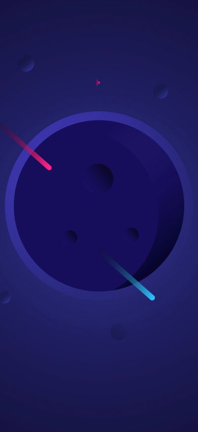 Fond d'écran iPhone Meteors Stars Minimalism Digital Art 4k