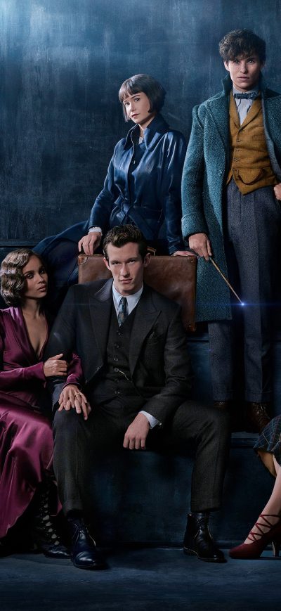 Fond d'écran iPhone Fantastic Beasts The Crimes Of Grindelwald 2018 Cast