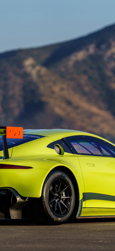 Fond d'écran iPhone Aston Martin Vantage Back 4k
