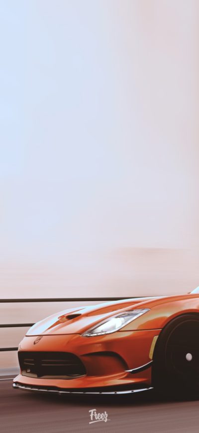Fond d'écran iPhone Dodge Viper ACR 2018 Art