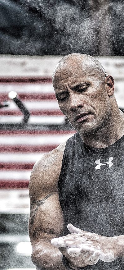 Fond d'écran iPhone Dwayne Johnson 4k