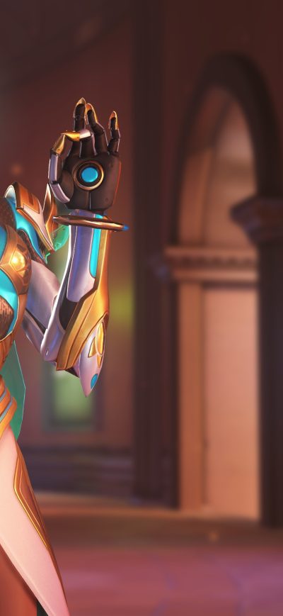 Fond d'écran iPhone Symmetra Overwatch 4k