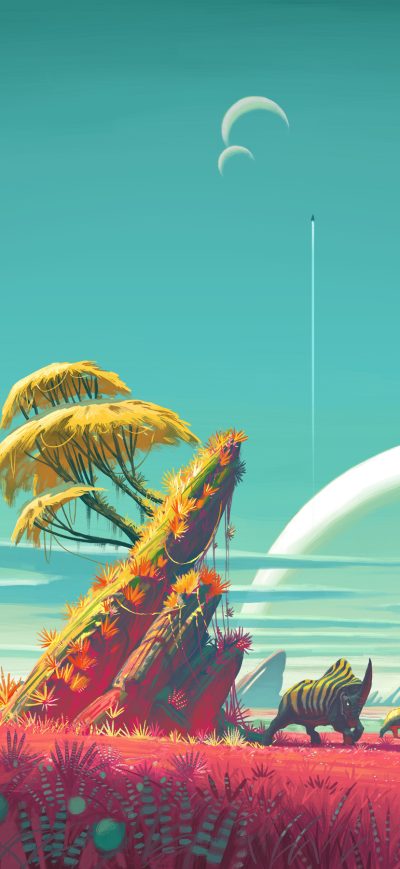 Fond d'écran iPhone No Mans Sky Game