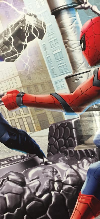 Fond d'écran iPhone Spiderman Homecoming Promo Art