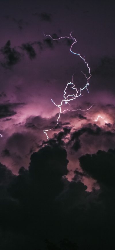 Fond d'écran iPhone Storm Lightning Cloud