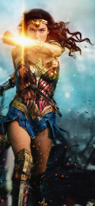 Fond d'écran iPhone Wonder Woman 8k 2017