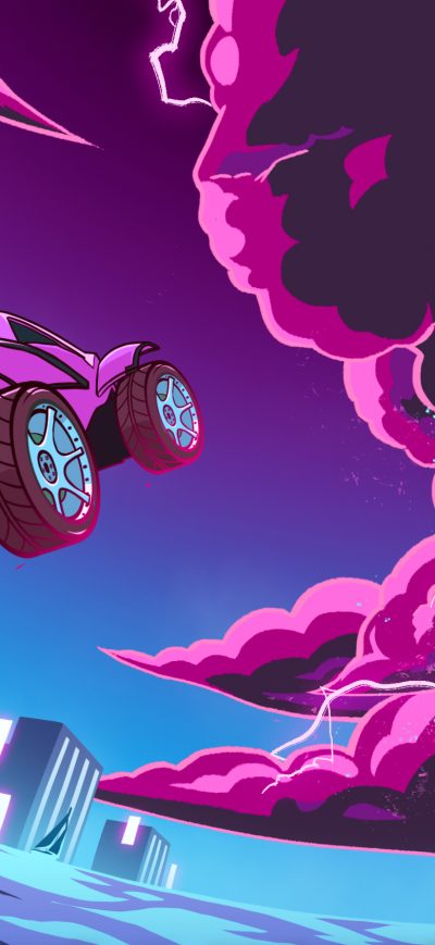 Fond d'écran iPhone Rocket League X Monstercat
