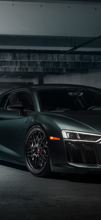 Fond d'écran iPhone 2018 Audi R8 V10 Front