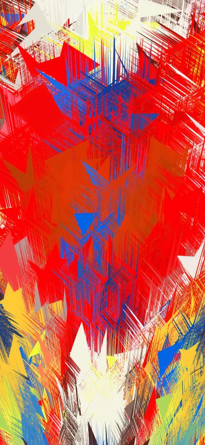 Fond d'écran iPhone Colorful Abstract Art 4k