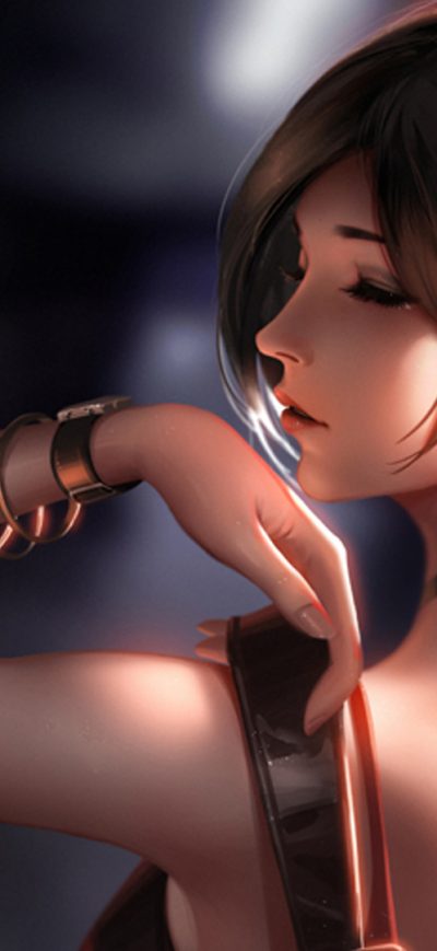 Fond d'écran iPhone Ada Wong Fantasy Art