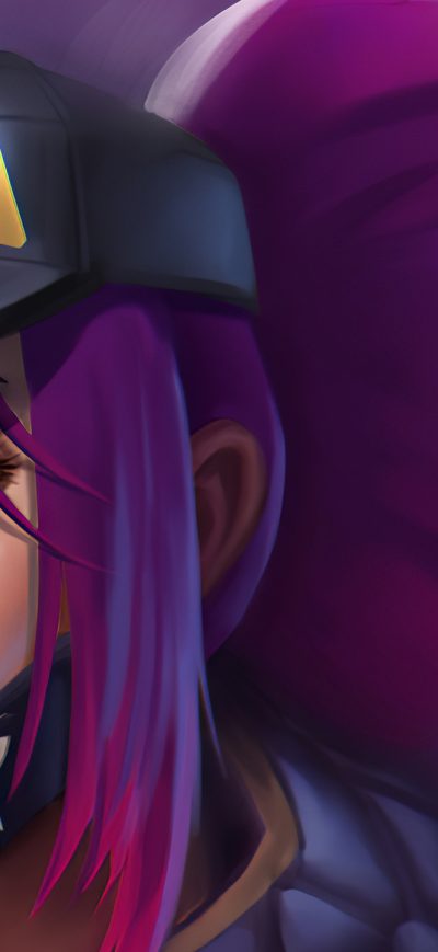 Fond d'écran iPhone Akali League Of Legends Artwork