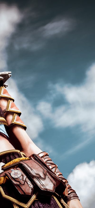 Fond d'écran iPhone Beauty In The Sky Aloy Horizon Zero Dawn 4k