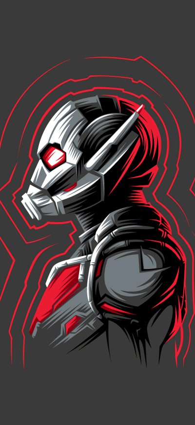 Fond d'écran iPhone Ant Man Minimal 4k
