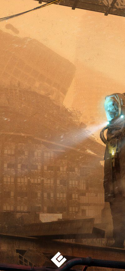 Fond d'écran Lifeless sur iPhone