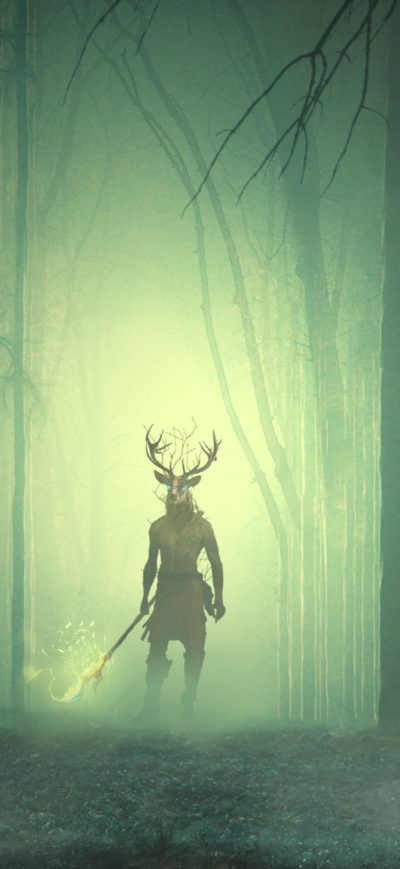 Fond d'écran iPhone Forest Titan