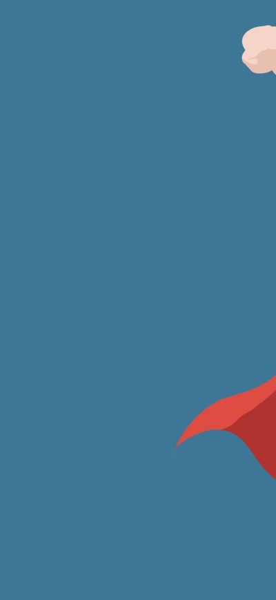 Fond d'écran iPhone Supergirl Injustice 2 Minimalist
