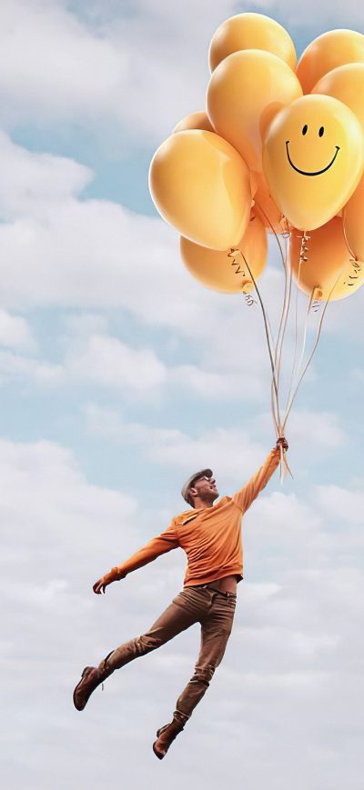 Fond d'écran iPhone Happiness In Air 4k