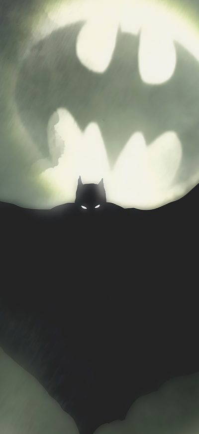 Fond d'écran iPhone Batman Bat Signal Coming