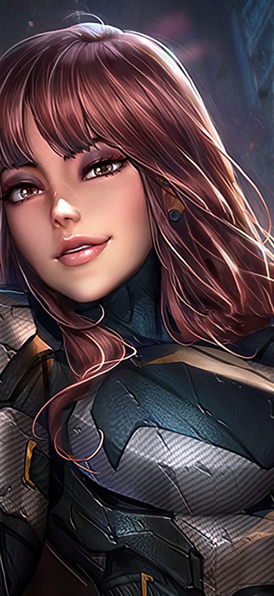 Fond d'écran iPhone Batgirl Tactical Suit