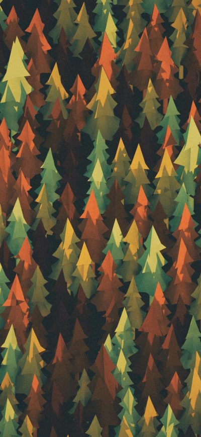 Fond d'écran iPhone Material Design Forest