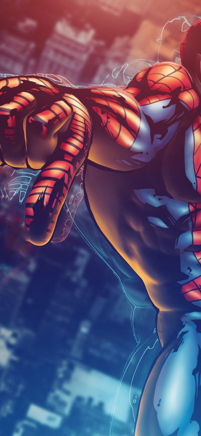 Fond d'écran iPhone Marvel Vs Capcom 3 Spiderman 4k
