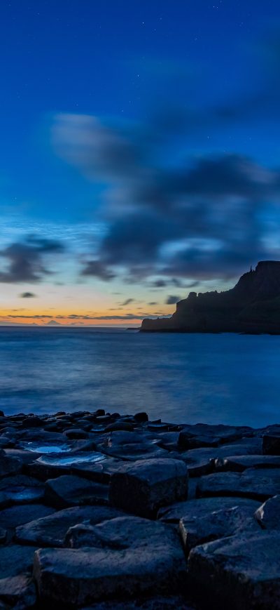 Fond d'écran iPhone Blue Sky Ocean 4k