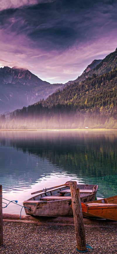 Fond d'écran iPhone Lake Jagersee In Austria In Early Autumn 4k